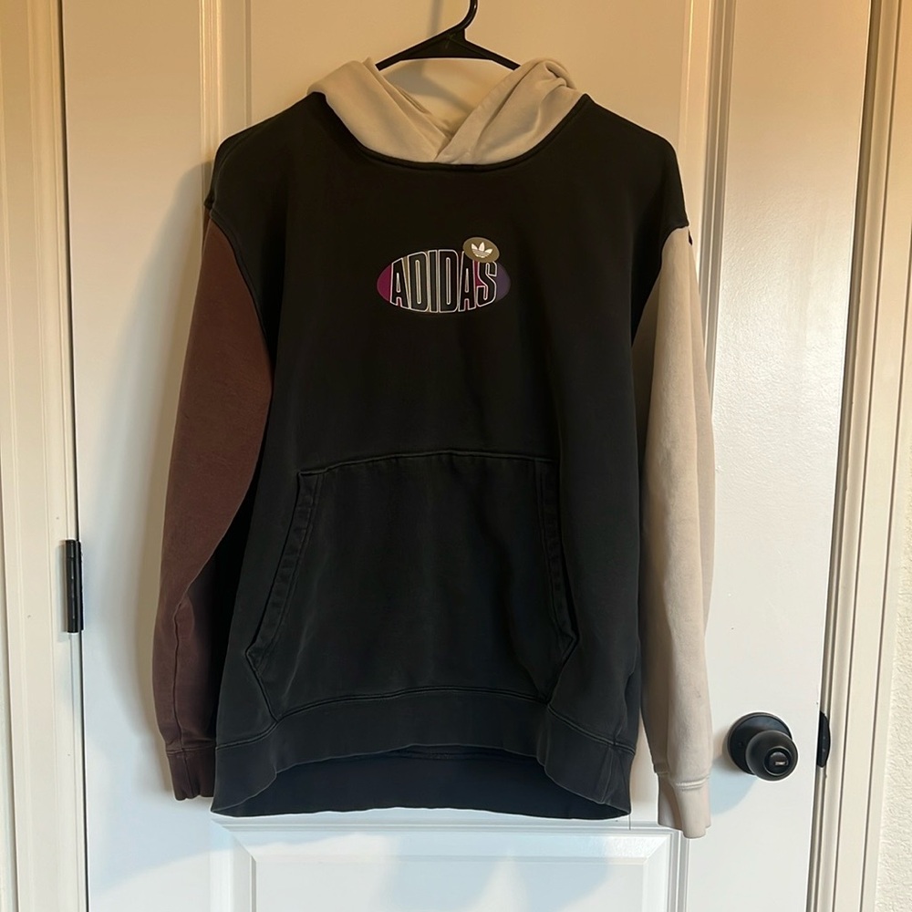 Adidas Multicolor Logo Hoodie